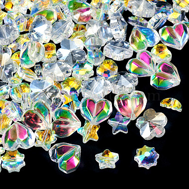 90Pcs 6 Styles Electroplate Glass Beads(EGLA-TA0013-73)-4