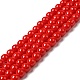 Painted Glass Bead Strands(DGLA-S071-6mm-49)-1