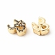Rack Plating Brass Cubic Zirconia Beads(KK-B051-04G-03)-2