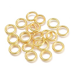 CCB Plastic Linking Rings, Ring, Golden, 12x2mm, Inner Diameter: 8.5mm(CCB-F006-52G)