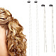 Nbeads 4Pcs 2 Style Iron Snap Hair Clips(PHAR-NB0001-09)-1