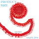 Polyester Wrinkle Lace Ribbon(OCOR-WR0001-94B)-2