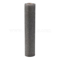 Linen Wrapping Paper, Flower Bouquet Wrapping Craft Paper, Wedding Party Decoration, Gray, 480mm(DIY-H133-A03)