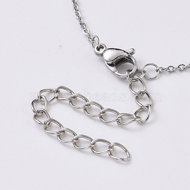 Cubic Zirconia Charms Necklaces(NJEW-JN02686)-5