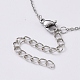 Cubic Zirconia Charms Necklaces(NJEW-JN02686)-5