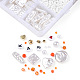 DIY 24 Style Acrylic & ABS Beads Jewelry Making Finding Kit(DIY-NB0012-02G)-3