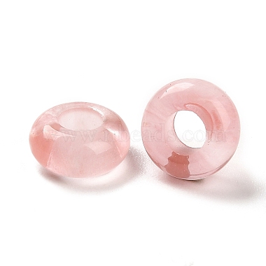 Watermelon Stone Glass European Beads(G-R488-02I)-3