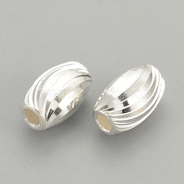 925 Sterling Silver Beads(STER-S002-17-7x4mm)-2
