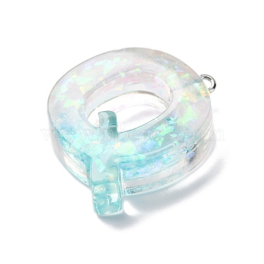 Transparent Epoxy Resin Pendants(CRES-XCP0001-32)-2