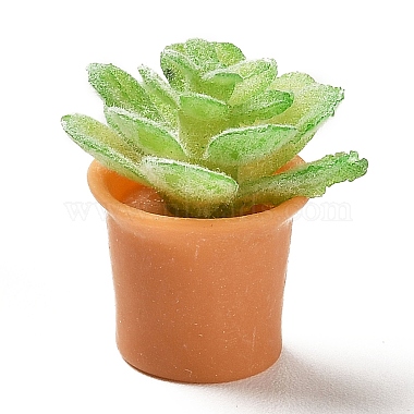 不透明樹脂鉢植えペンダント(CRES-Z005-03A)-2