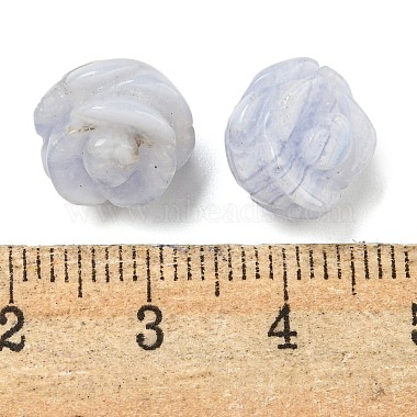 Natural Blue Lace Agate Carved Beads(G-NH0001-10B)-3