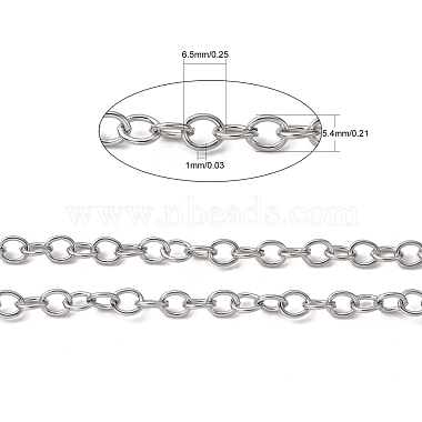 304 Stainless Steel Cable Chains(CHS-R009-10)-2