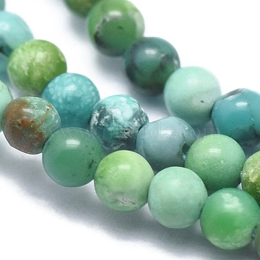 Natural HuBei Turquoise Beads Strands(G-A177-04-15)-3