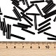 Opaque Glass Bugle Beads(SEED-R028-2x18-C01)-2