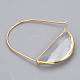 Brass Hoop Earrings(X-EJEW-T007-04G-02-NF)-3