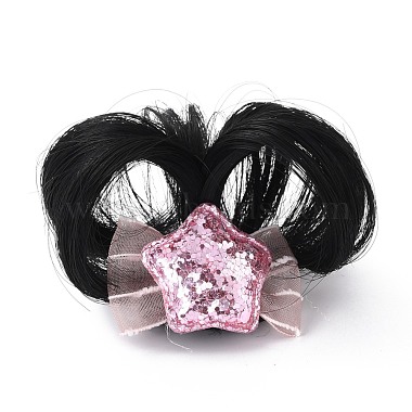 Pearl Pink High Temperature Fiber Wigs