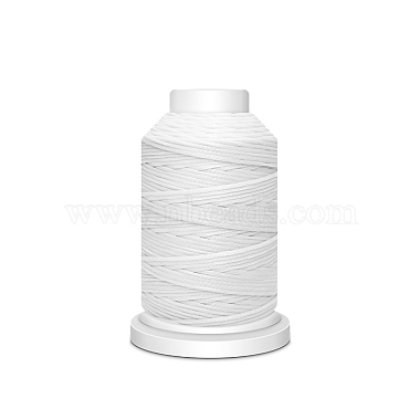 1mm White Waxed Polyester Cord Thread & Cord