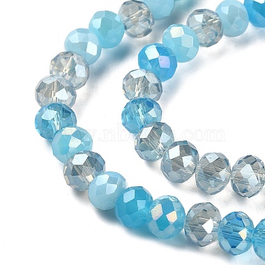 Electroplate Glass Beads Strands(EGLA-YW0002-D05)-2