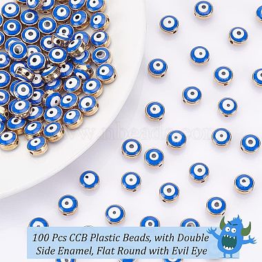 nbeads 100pcs perles en plastique ccb(FIND-NB0003-11B)-6