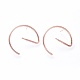 Brass Stud Earring Findings(EJEW-L234-54RG)-1