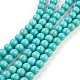 Synthetic Turquoise Beads Strands(TURQ-G106-4mm-02D)-1
