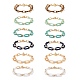 Bracelets de chaîne en acrylique et en aluminium(BJEW-SZ0001-002)-1