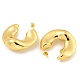 Rack Plating Brass Stud Earrings(EJEW-M247-27C-G)-2