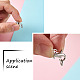Brass Double Opening Lobster Claw Clasps(FIND-TA0001-46P)-8
