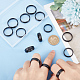14Pcs 7 Styles Matte Style 304 Stainless Steel Wide Band Finger Rings for Women Men(RJEW-UN0002-52EB)-4