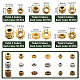 Elite 900piezas 18 estilos conjuntos de cuentas espaciadoras de aleación de estilo tibetano(TIBEB-PH0005-12)-2