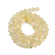 Natural Lemon Quartz Beads Strands(G-H062-A01-01)-3