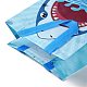 Cartoon Printed Shark Non-Woven Reusable Folding Gift Bags with Handle(ABAG-F009-D01)-3