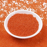 MIYUKI Round Rocailles Beads, Japanese Seed Beads, 11/0, (RR139) Transparent Tangerine, 2x1.3mm, Hole: 0.8mm, about 1111pcs/10g(X-SEED-G007-RR0139)