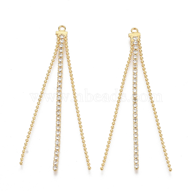 Brass Big Chain Tassel Pendants(X-KK-S355-003-NF)-2