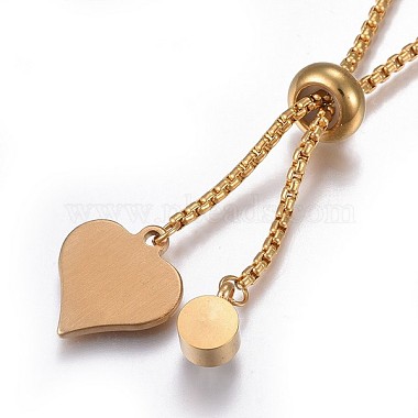 304 Stainless Steel Pendant Necklaces(NJEW-P252-03G)-3
