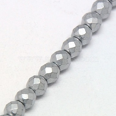 Electroplate Non-magnetic Synthetic Hematite Beads Strands(G-J169C-3mm-07)-3