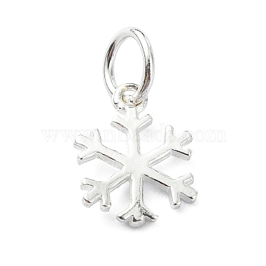 Silver Snowflake Sterling Silver Charms