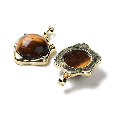 Natural Tiger Eye Pendants(G-G069-01G-02)-2