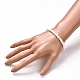 Natural Selenite Beads Stretch Bracelets(BJEW-JB06620-01)-3