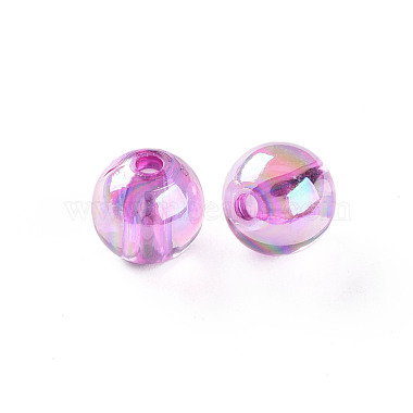Perles en acrylique transparente(MACR-S370-B10mm-740)-2