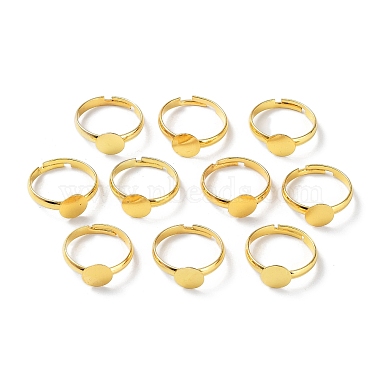 Golden Brass Ring Components