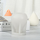 Teardrop Shape Silicone Candle Molds(CAND-PW0009-01)-3