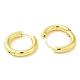 Rack Plating Brass Huggie Hoop Earrings for Women(EJEW-D059-13B-G)-2