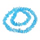 Electroplate Transparent Glass Beads Strands(EGLA-R114-01G)-2