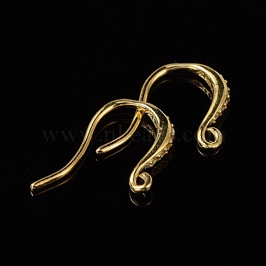 925 Sterling Silver Earring Hooks(STER-K168-108G)-4