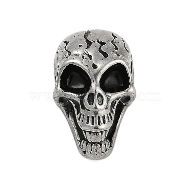 Antique Silver Skull 304 Stainless Steel Beads