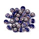 handgemachte Millefiori Glas runde Perlen(LA-N002-10B)-1