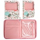 Jasmine Flower Printed Oxford Cloth Knitting Needles Cases with Clear Window(PW-WG25810-01)-1