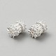 Brass Micro Pave Clear Cubic Zirconia Beads(KK-TAC0017-07S)-2