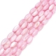 eau douce naturelle de coquillage perles brins(SHEL-C010-01E)-1